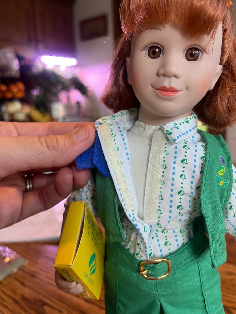 Vintage Girl Scout Doll with Membership Star ⭐️ - Picture 16 of 16